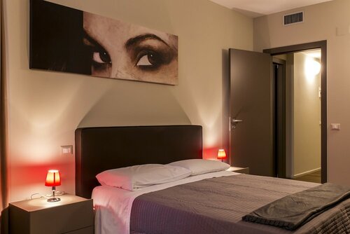 Семейный люкс, мини-кухня в Residence Nazionale Matera