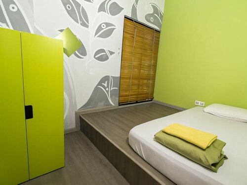 Single Pod в PODs The Backpackers Home & Cafe