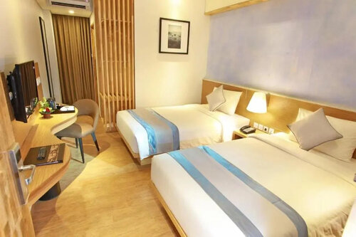 Двухместный номер Deluxe 2 отдельные кровати в Liberta Hotel Jimbaran