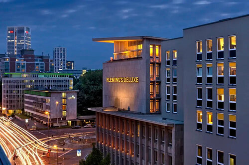Двухместный номер Deluxe в Fleming's Selection Hotel Frankfurt-City