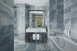 Номер делюкс с 1 двуспальной кроватью и видом на море в Baku Marriott Hotel Boulevard
