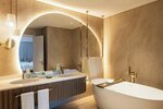 Представительский люкс, 1 спальня, балкон, вид на океан в Le Meridien Al Aqah Beach Resort