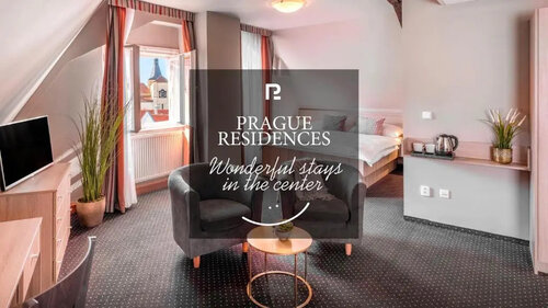 Двухместный номер Deluxe в Hotel Palác U Kočků by Adrez Living