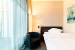 Одноместный номер Classic с балконом односпальная кровать в Park Hotel Winterthur