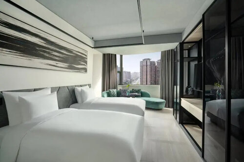 Двухместный номер Deluxe 2 отдельные кровати в Kempinski Hotel Chengdu