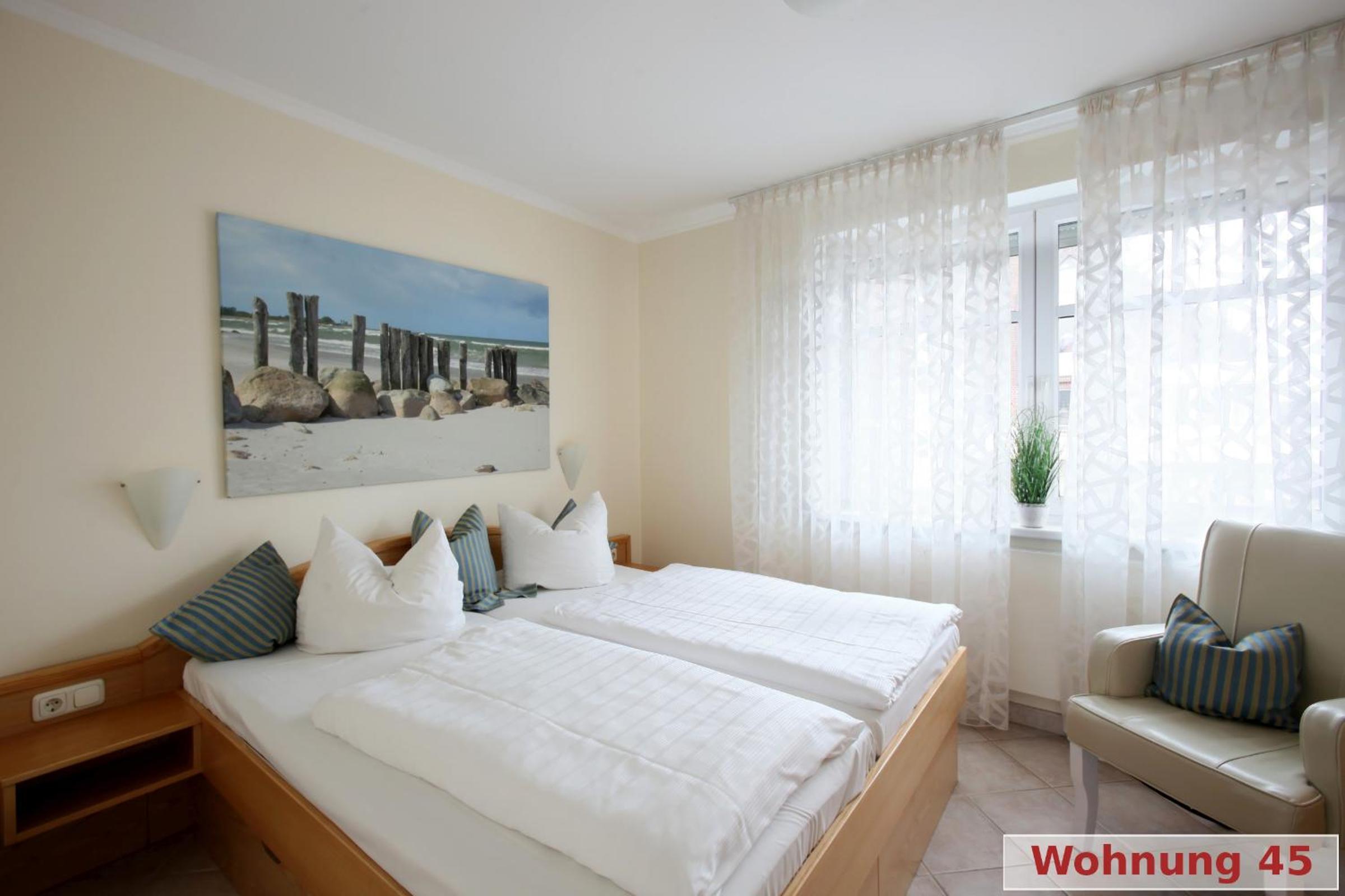 Apartment 45 with Balcony and Sea View