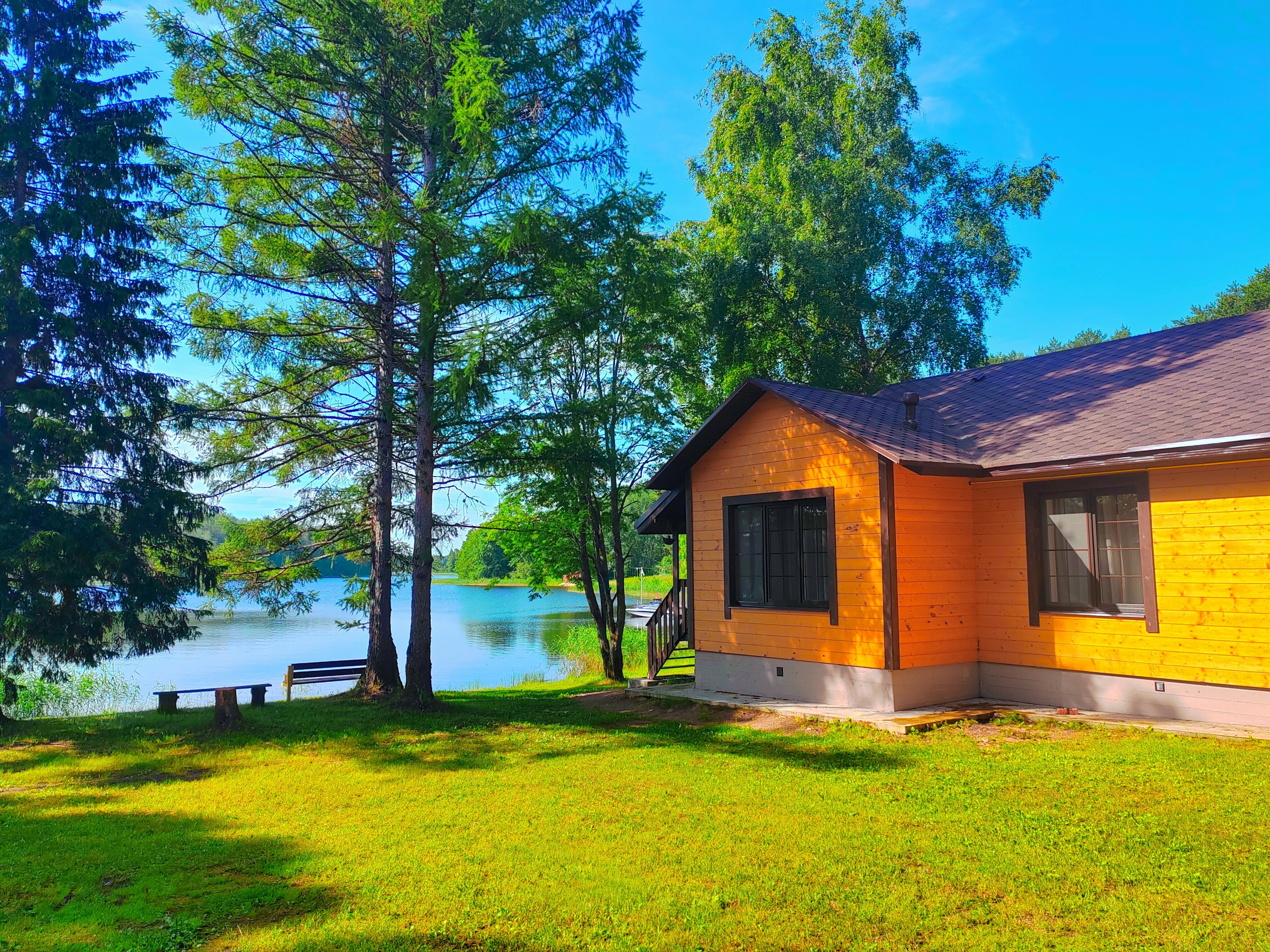 Апартаменты с видом на озеро