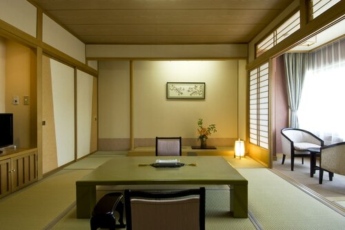 Традиционный номер (SUP, Futon & Shared Hot Spring Access) в Kanemidori