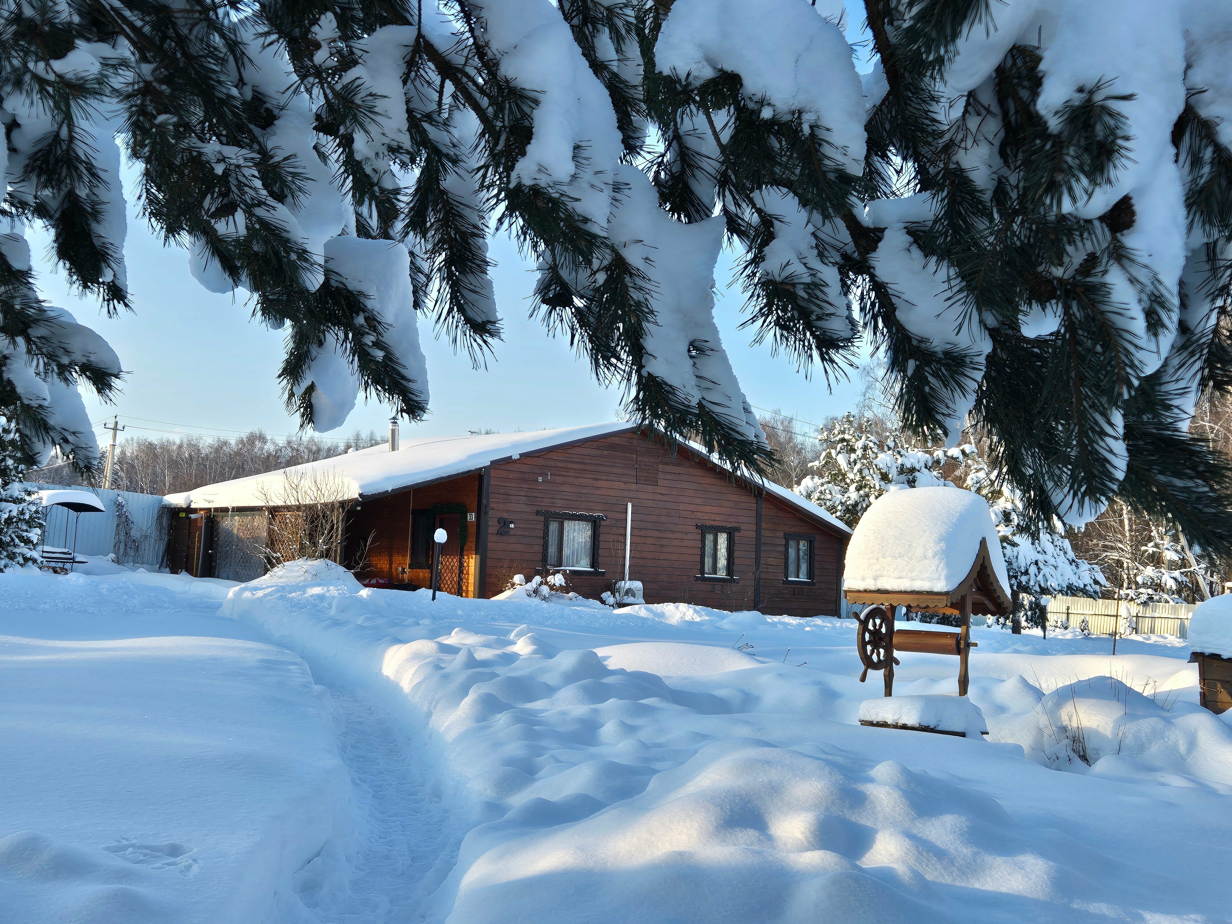 Большой Коттедж с камином и баней №2