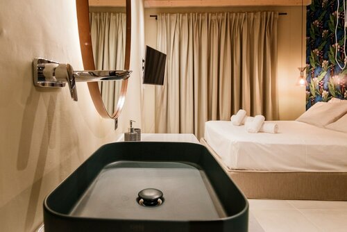 Двухместный номер «Премиум» с 1 двуспальной кроватью в Agave Boutique Hotel