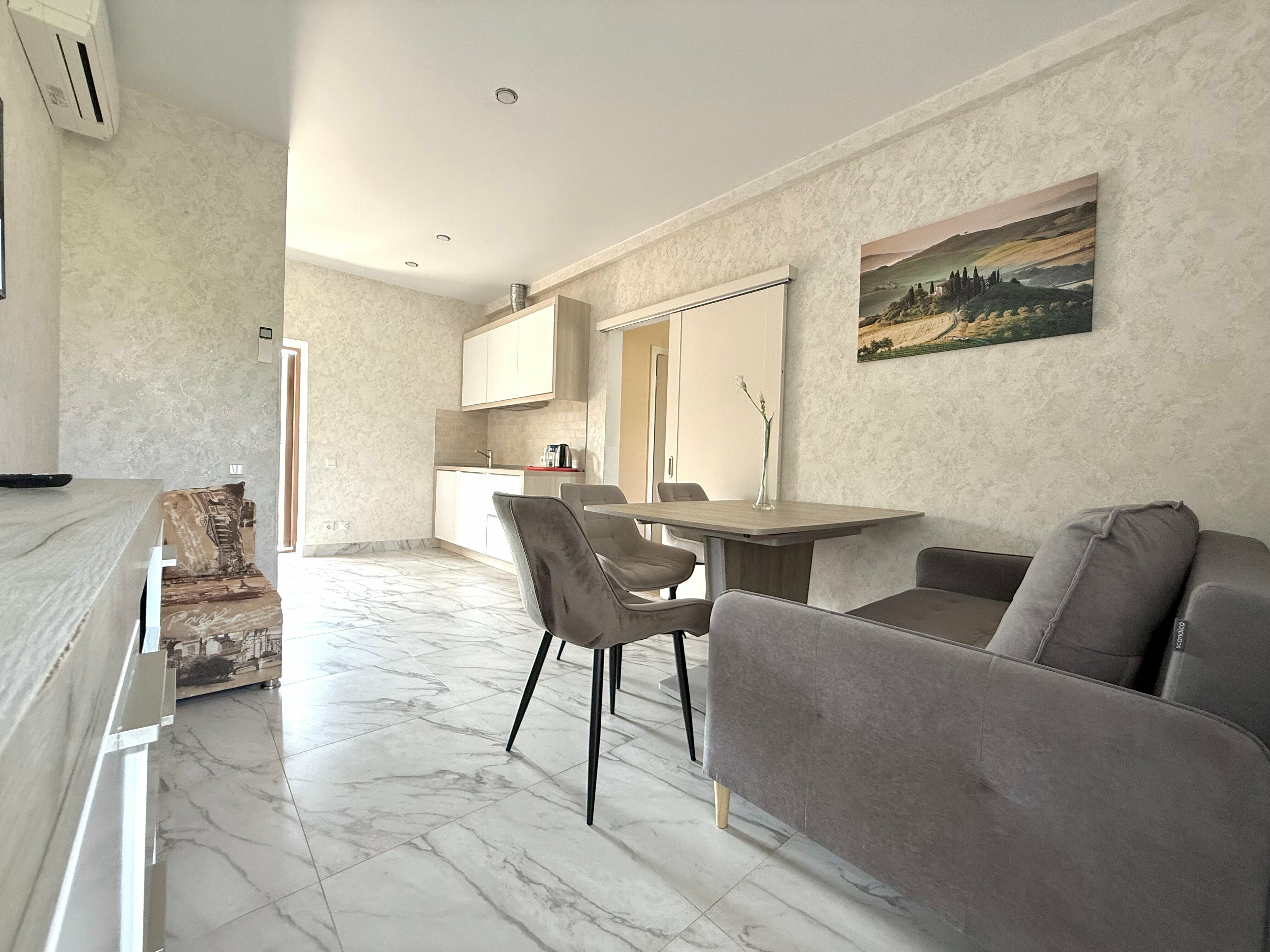 Апартаменты с 1 спальней