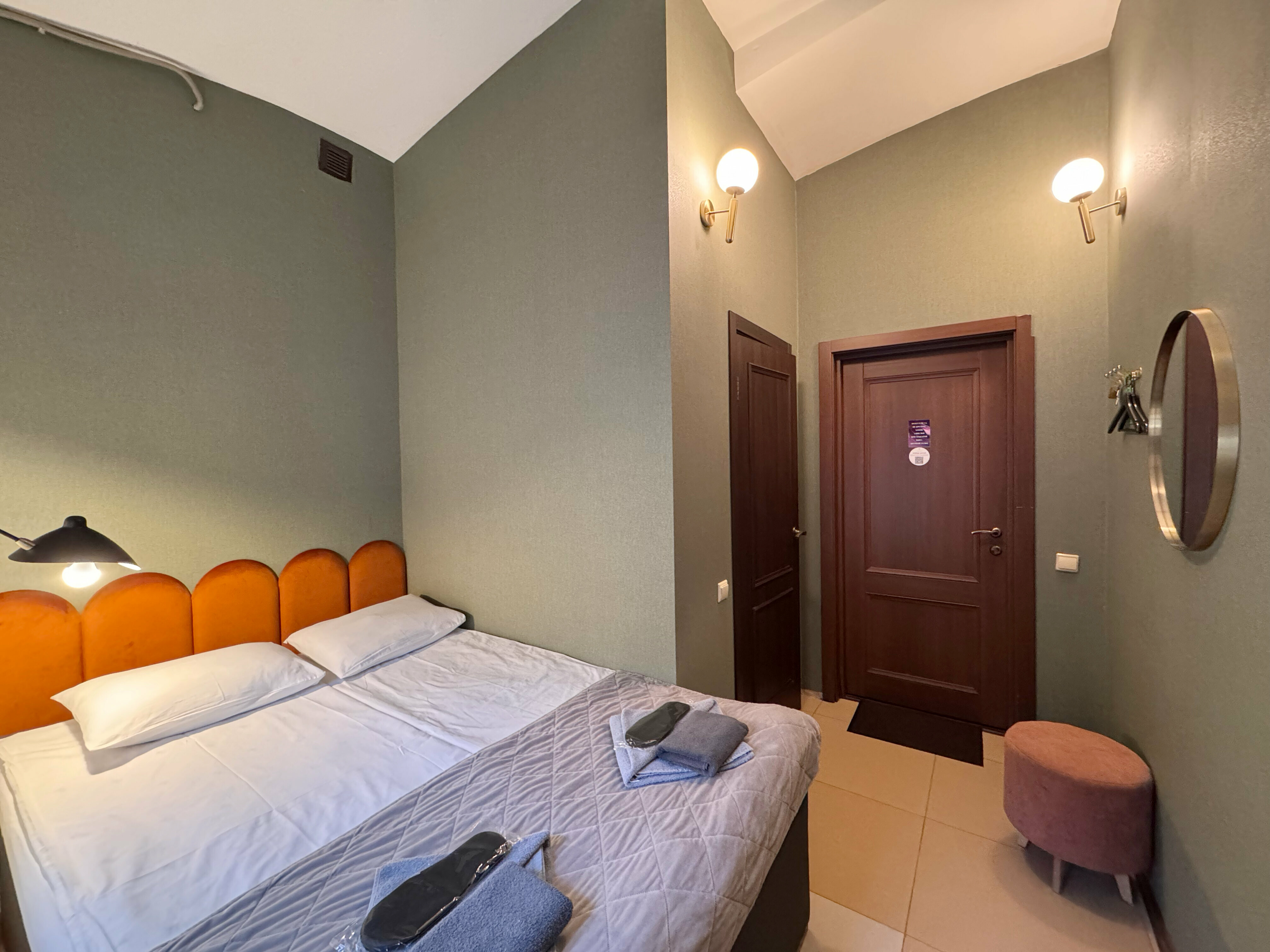 Двухместный номер с 1 кроватью и собственной ванной комнатой