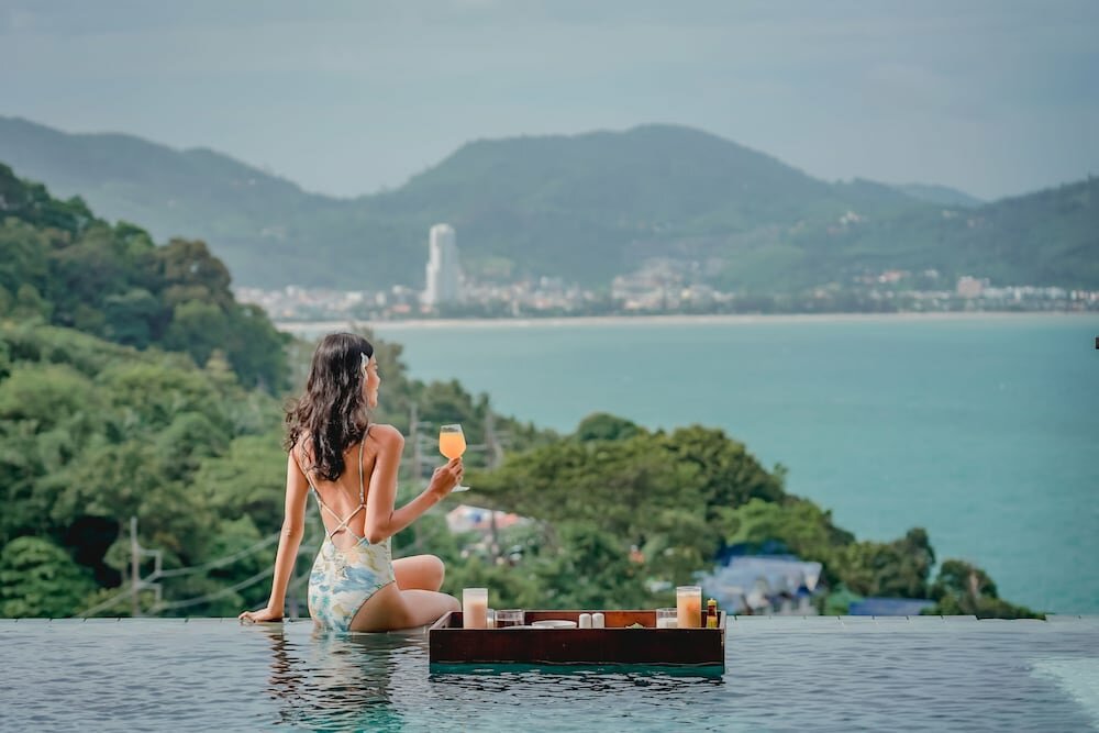 Villa, 1 King Bed, Ocean View (Top Floor Pool)