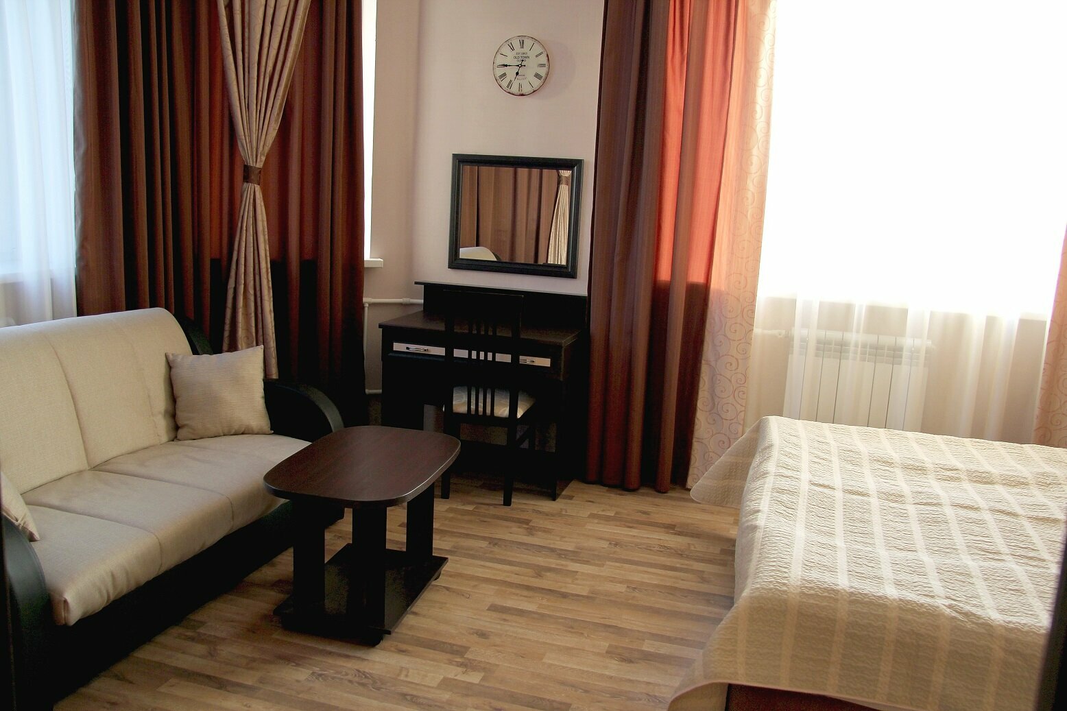 Семейный двухместный номер с 1 кроватью