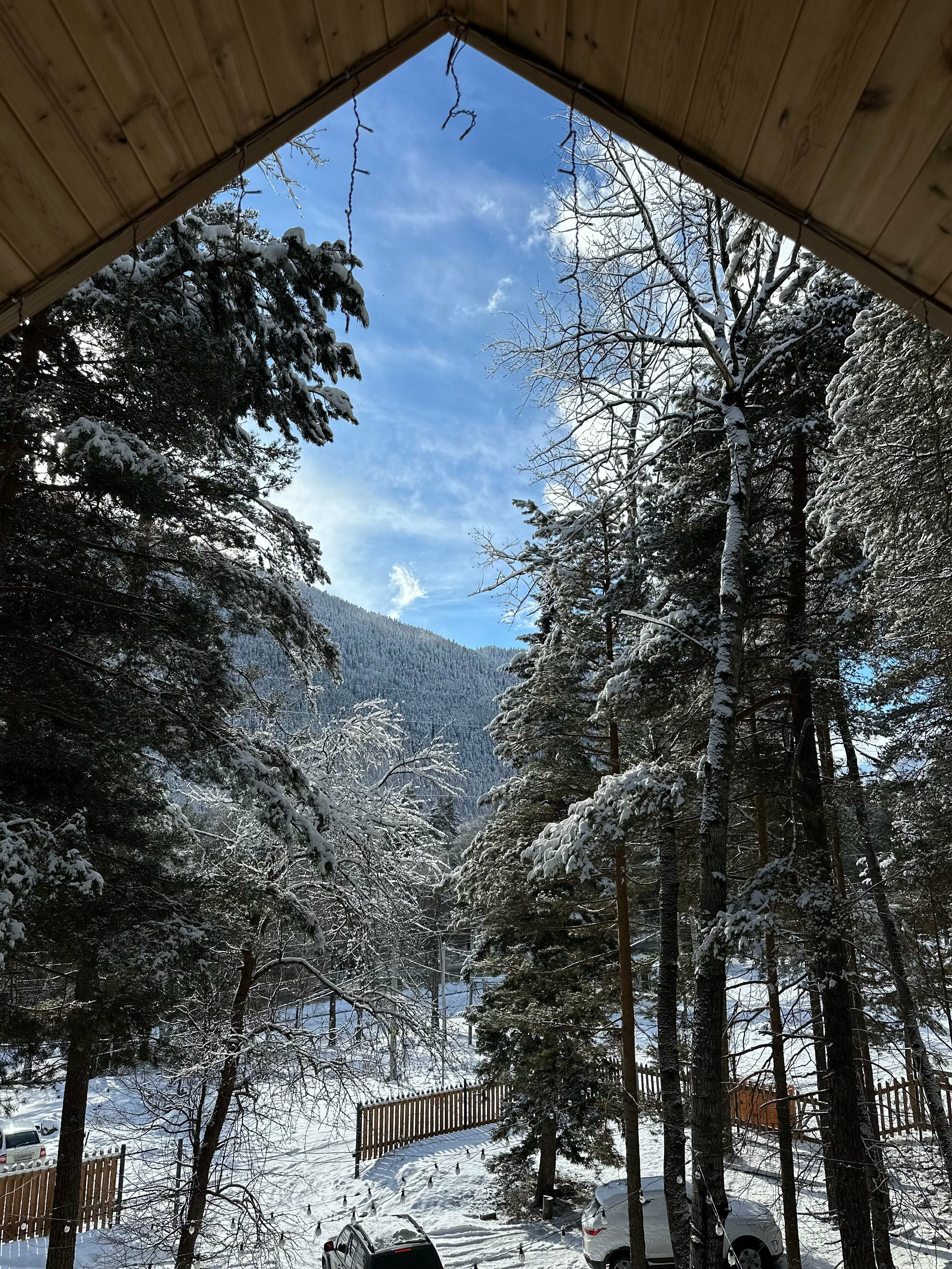 Коттедж с видом на горы