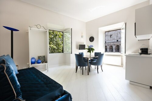 Эксклюзивные апартаменты, 1 спальня, вид на город в Amazing Colosseo