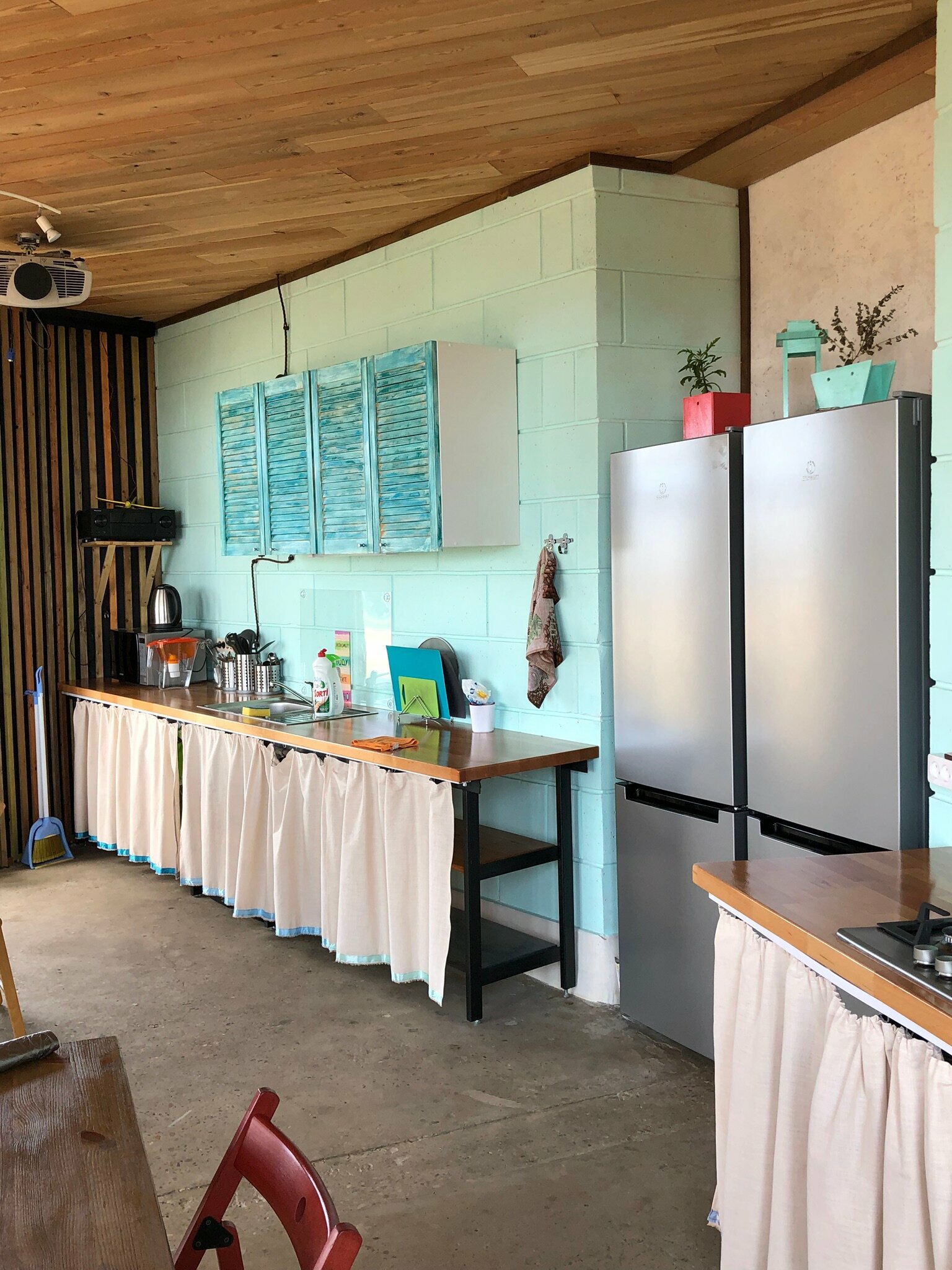 Двухъярусный лофт с видом на море