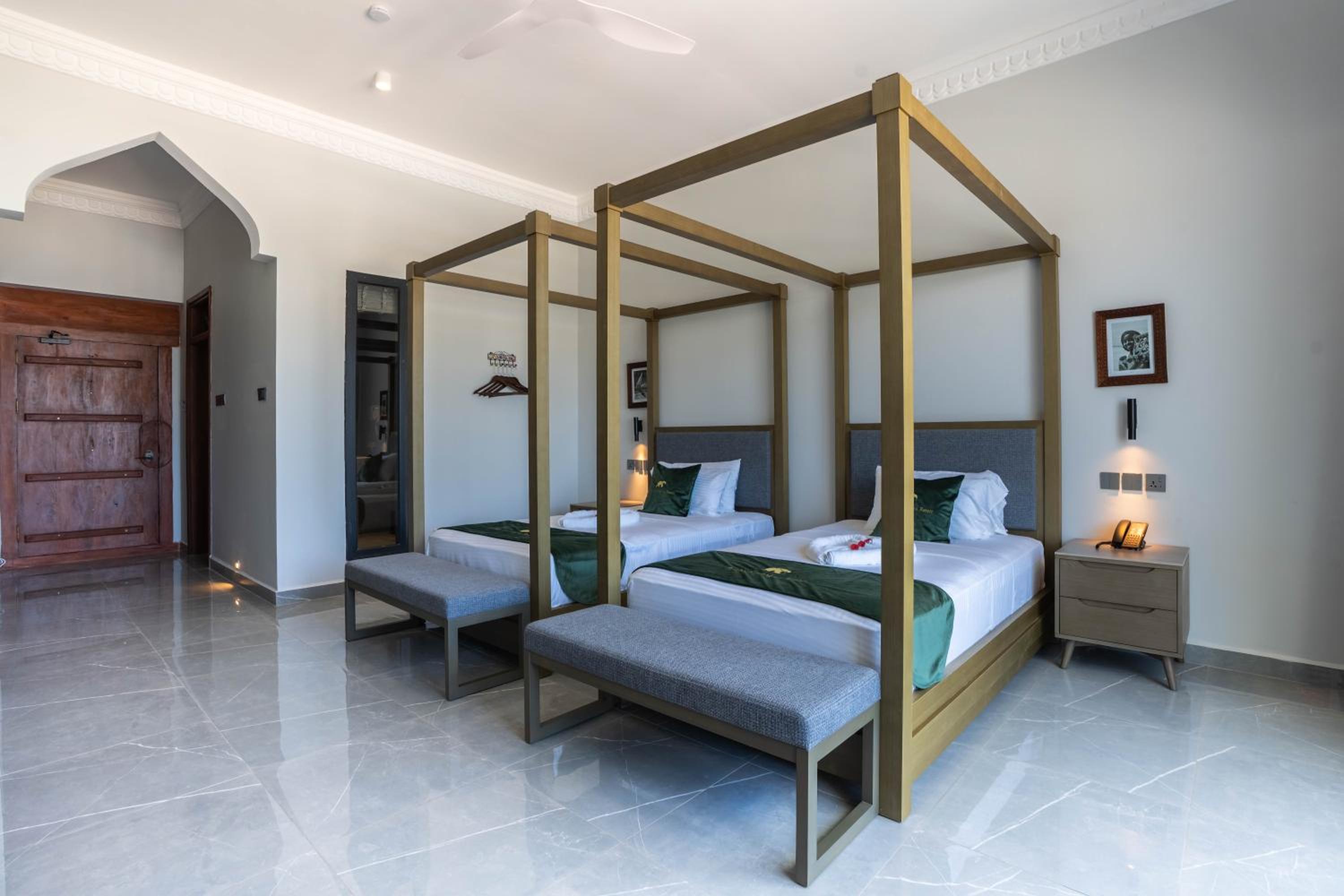 Twin Room with Balcony Pool View & Sea View