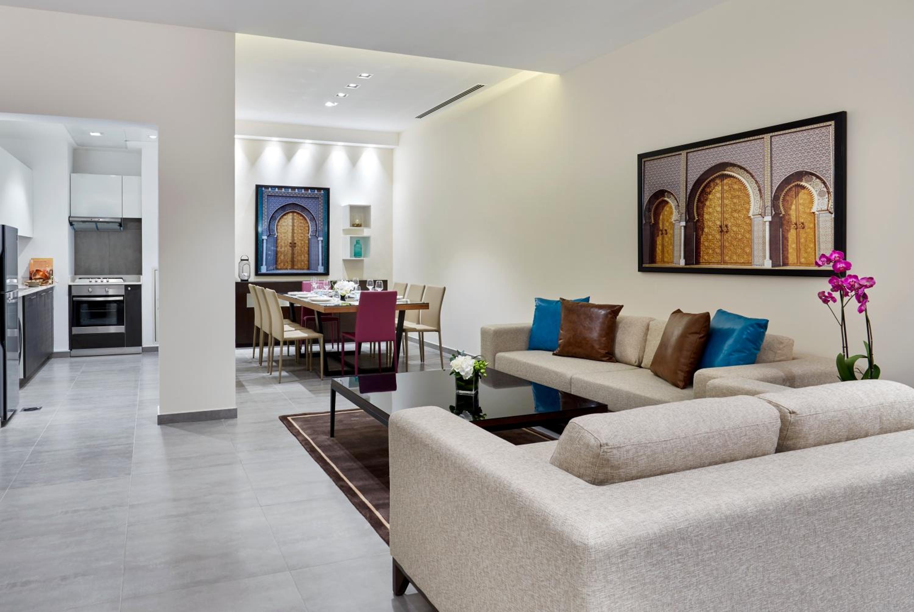 One-Bedroom King Suite with Balcony and Sea View