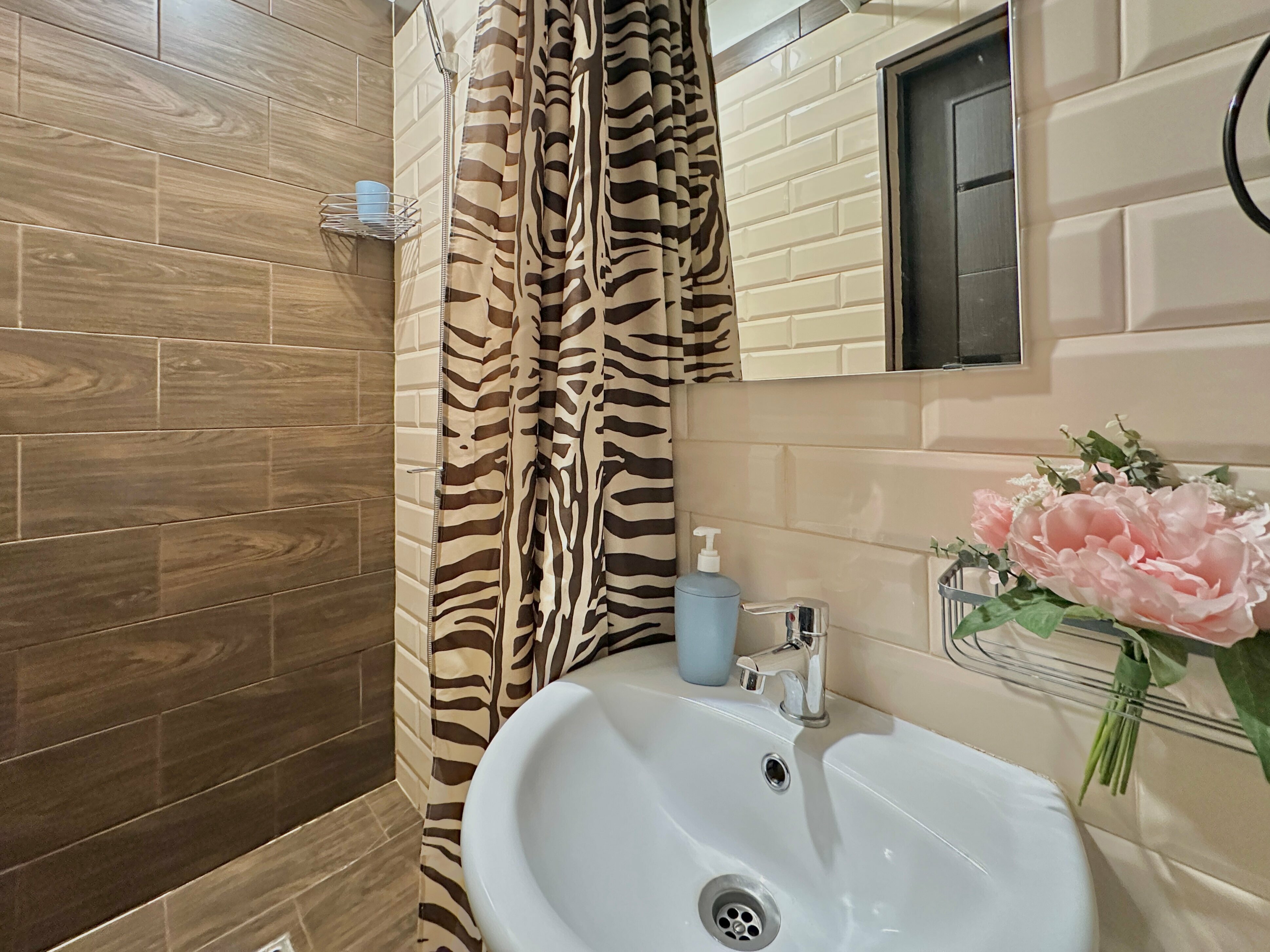 Студия с двумя раздельными кроватями