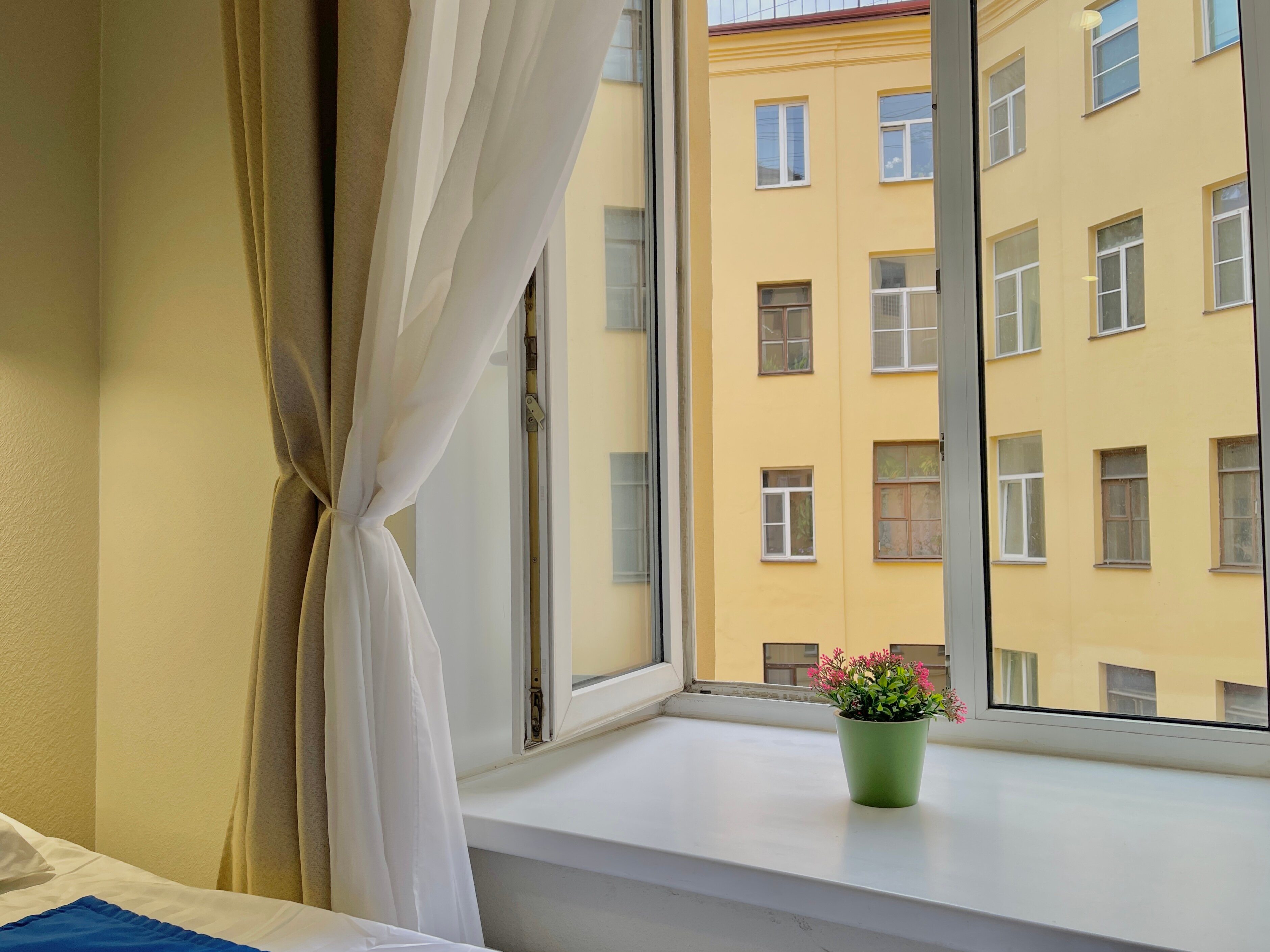 Студия с двумя раздельными кроватями