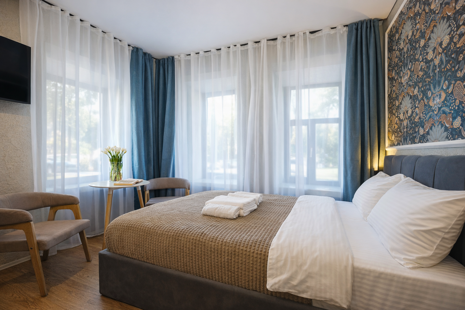 Однокомнатные апартаменты комфорт