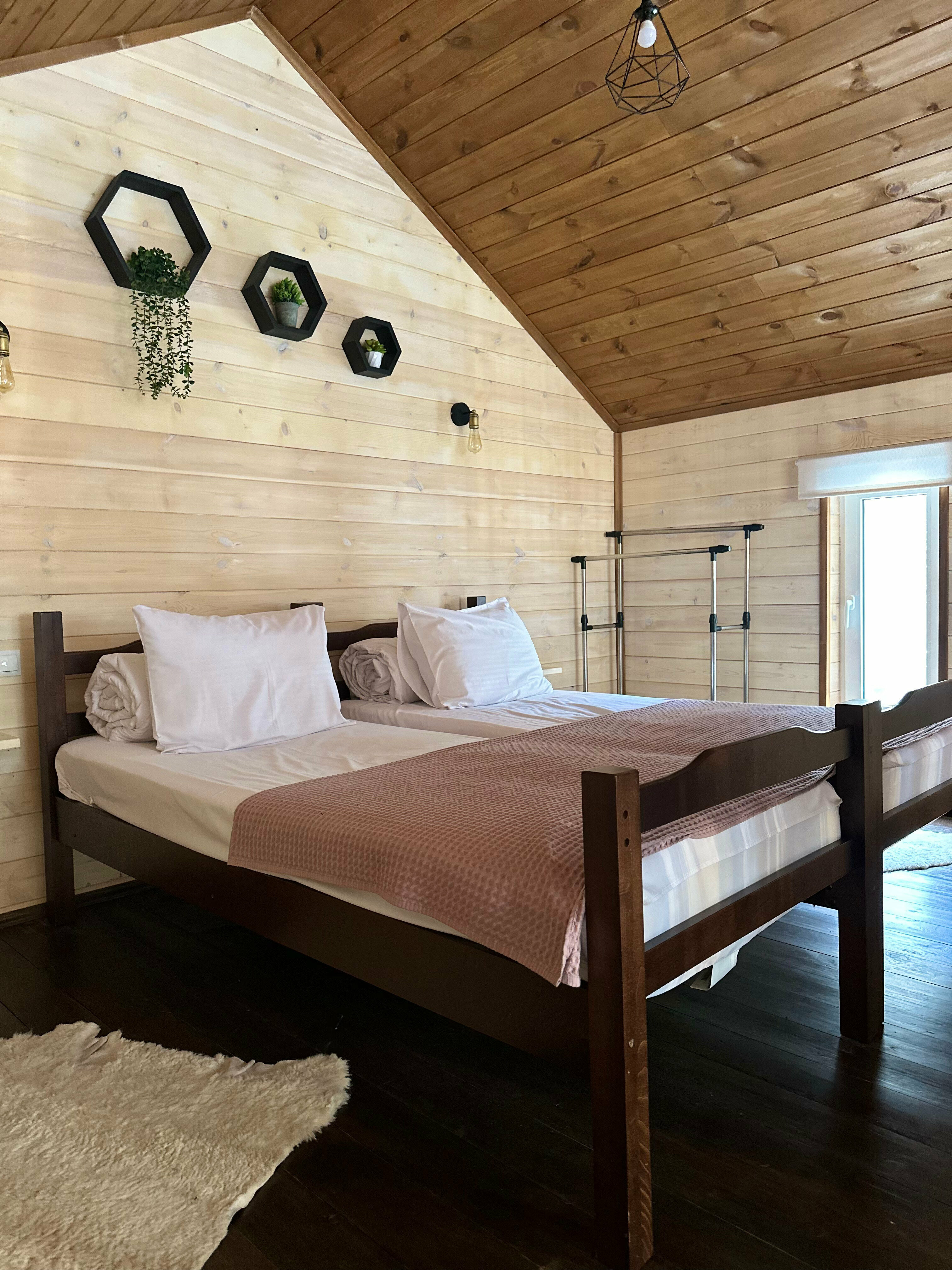 Барнхаус 2 c видом на хвойный лес