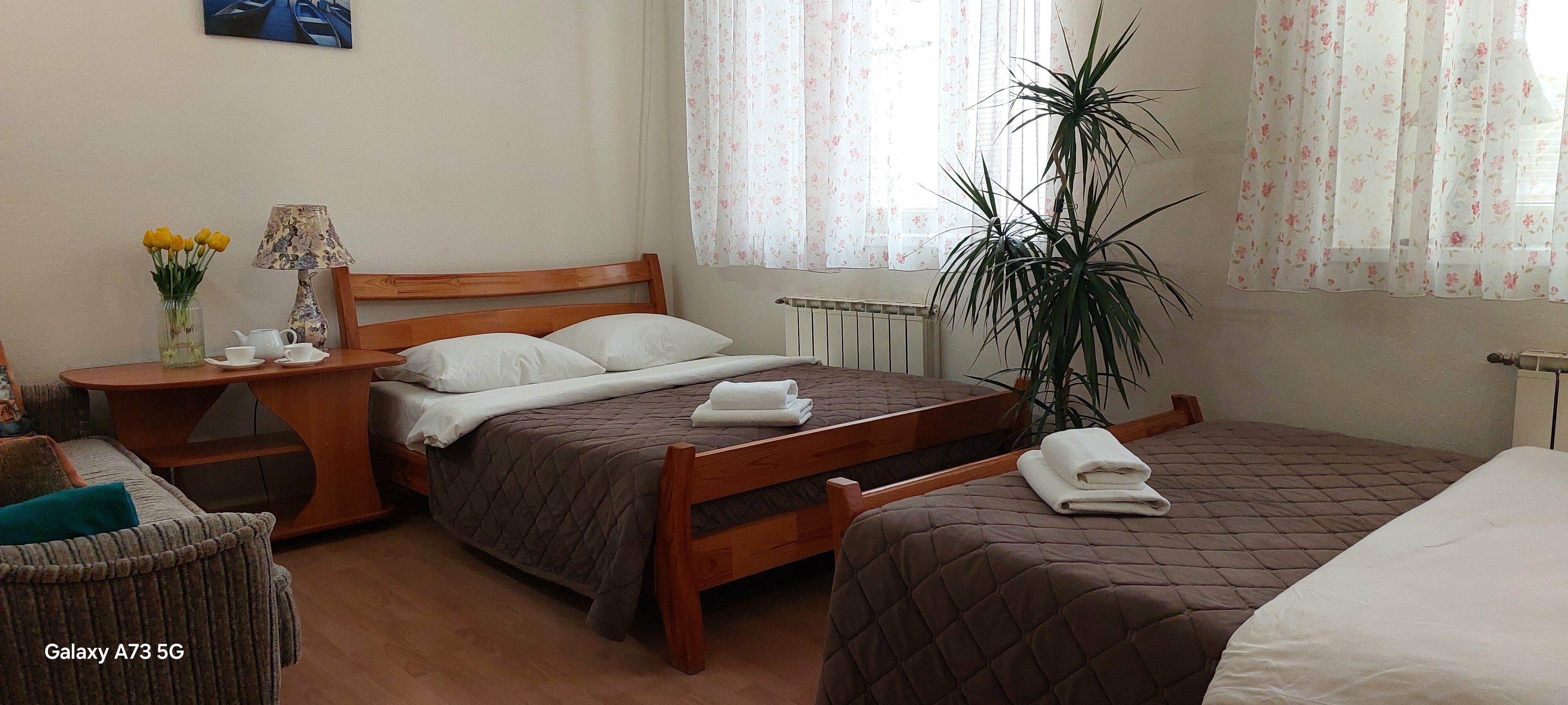 Двухместный номер с 2 двуспальными кроватями