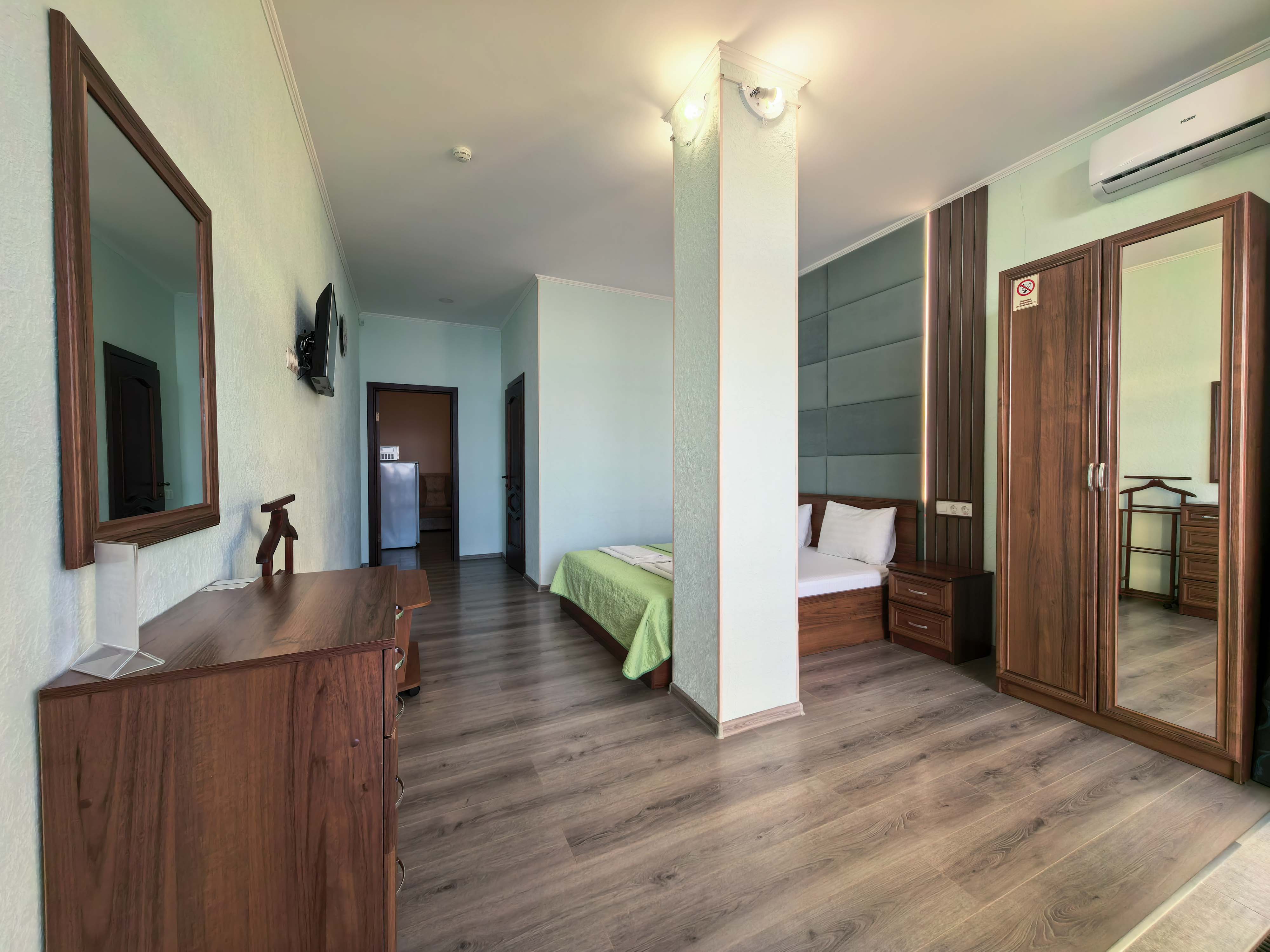 Трехместный номер Делюкс с видом на море