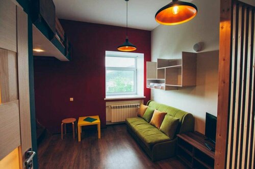 Cемейный номер с собственной ванной комнатой в Паудер