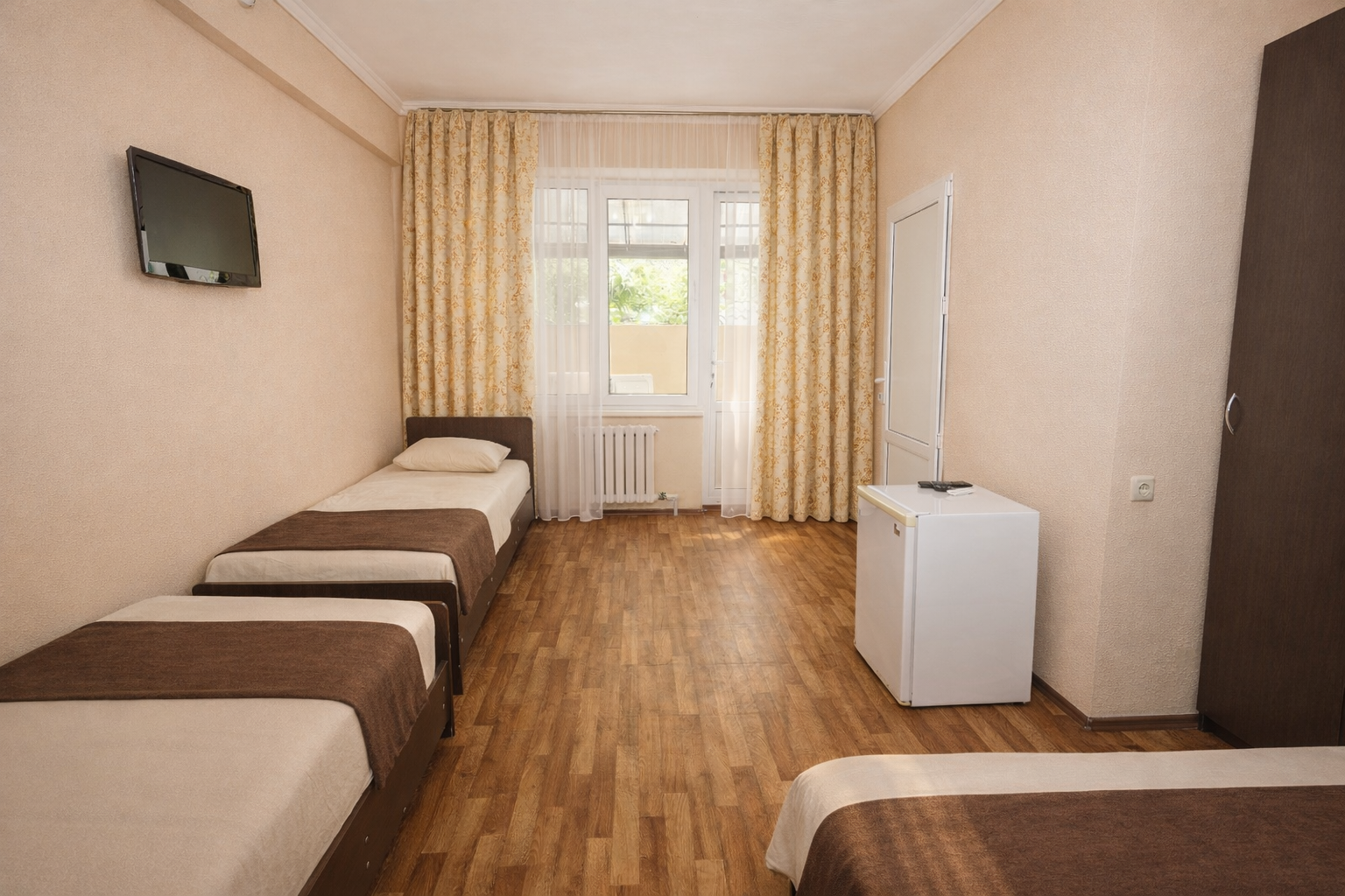 Стандартный четырехместный номер