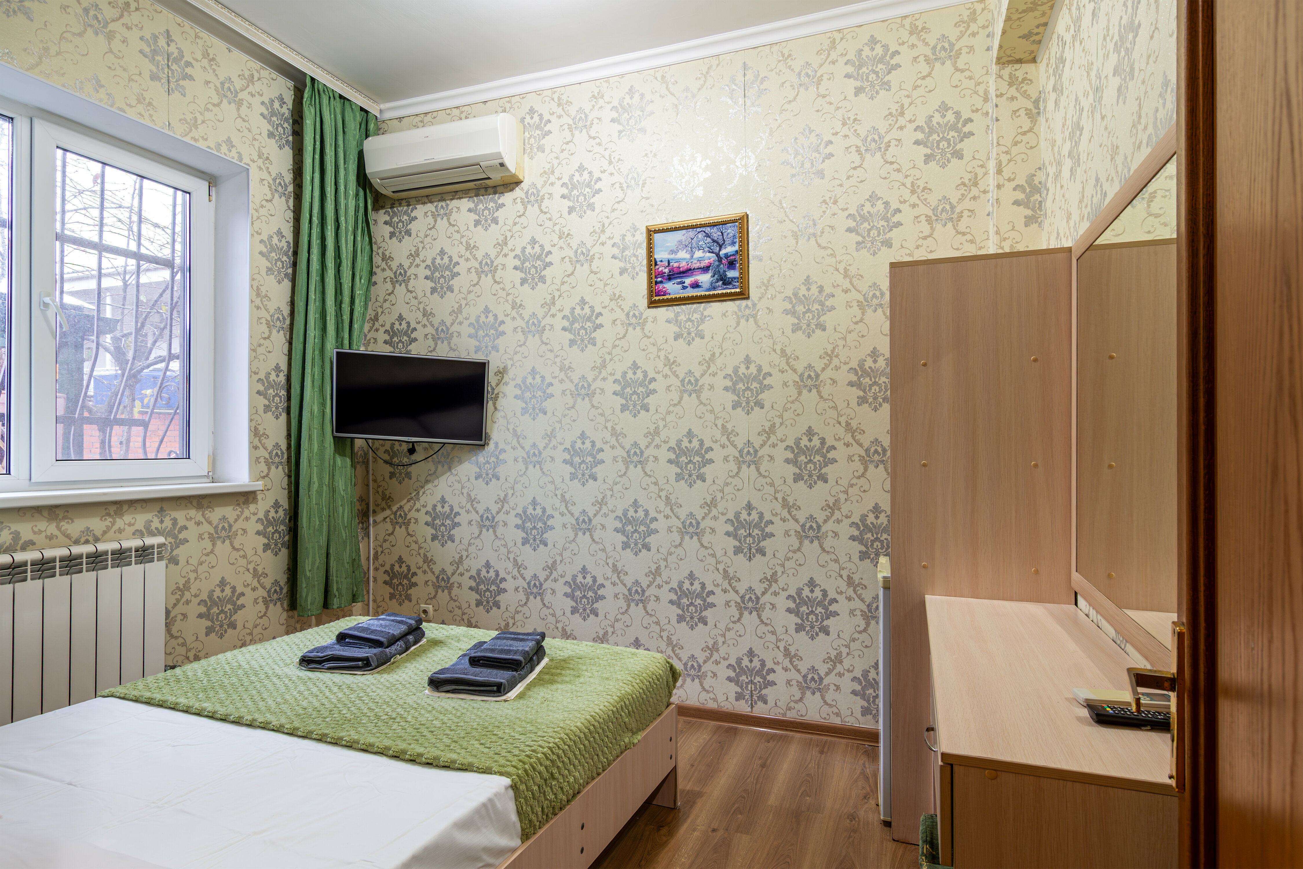 Двухместный номер Делюкс с 1 кроватью и балконом