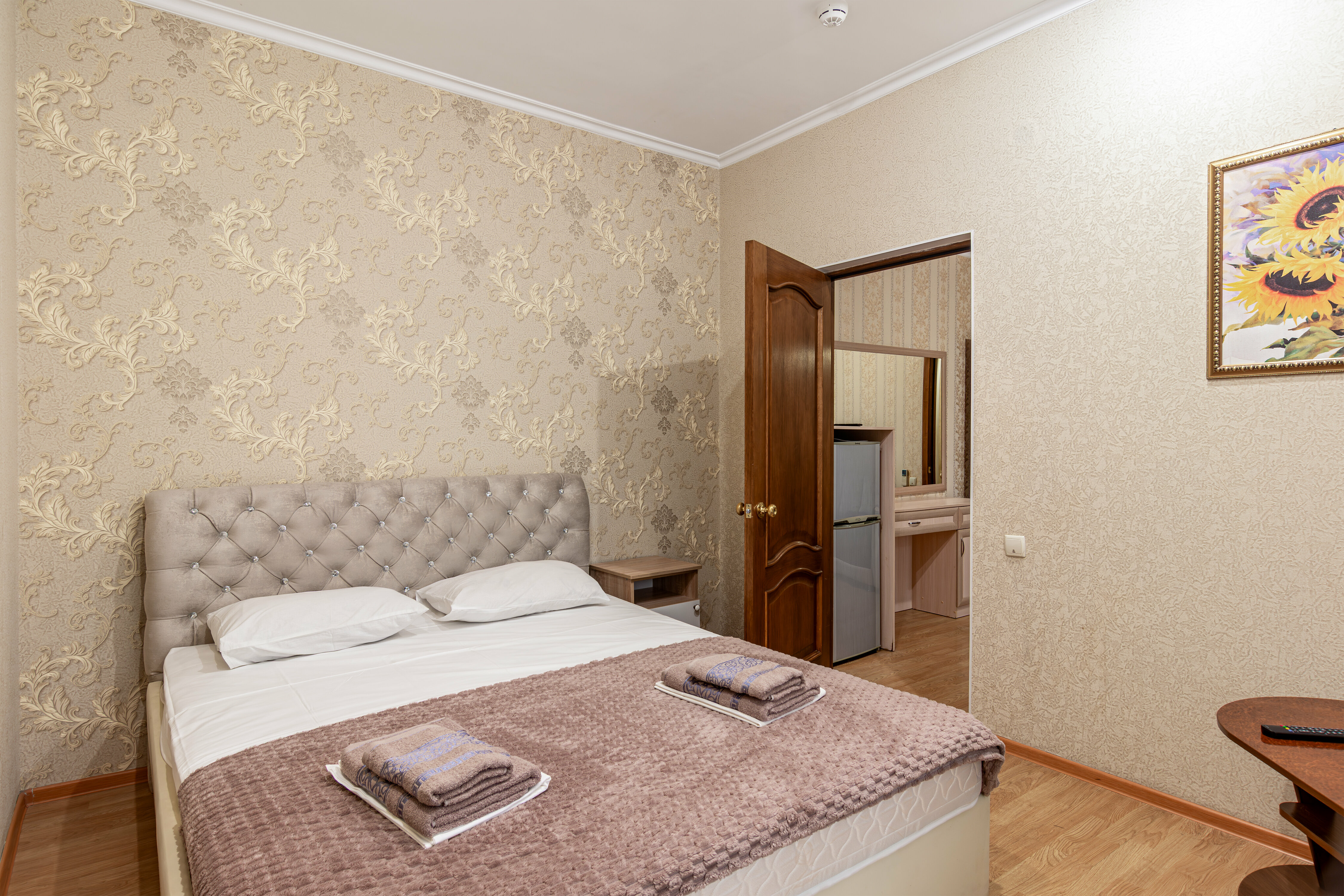 Люкс с кроватью размера «king-size» и балконом