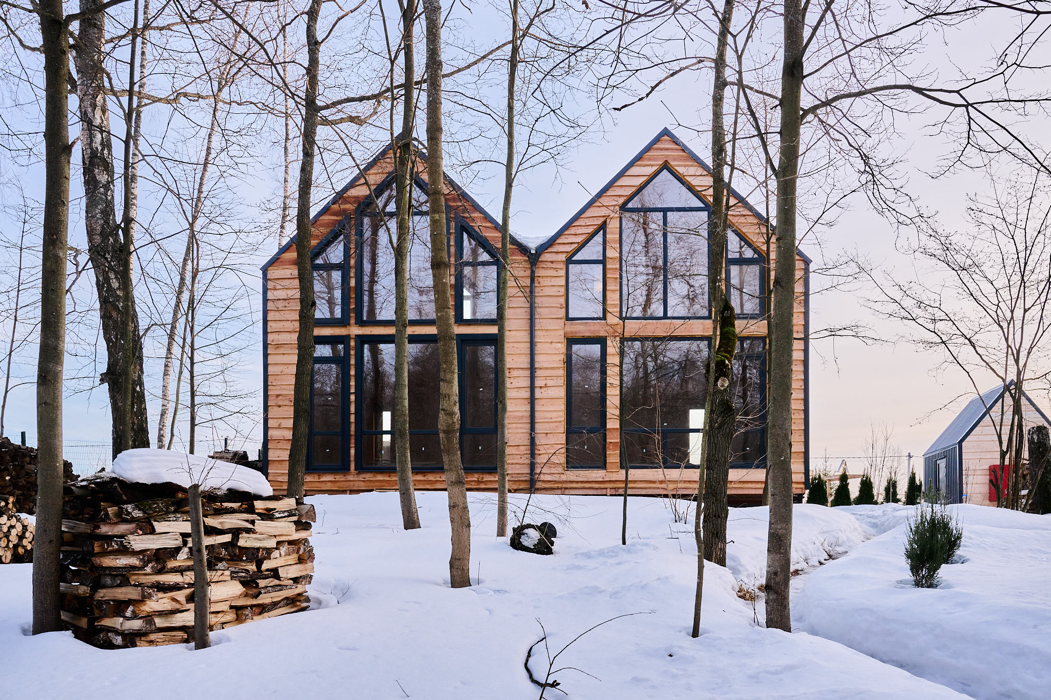 Кедровый дом-дуплекс "ГОРНЫЙ - 1"