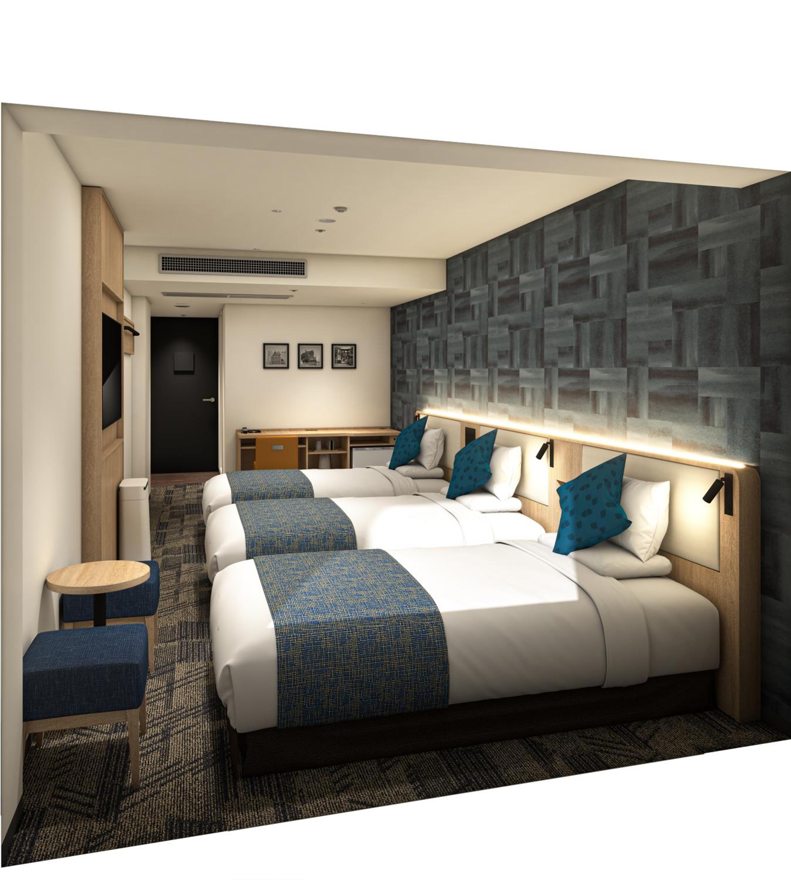 Renovated Standard Quadruple Room - Nonsmoking
