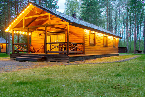 Коттедж с видом на озеро