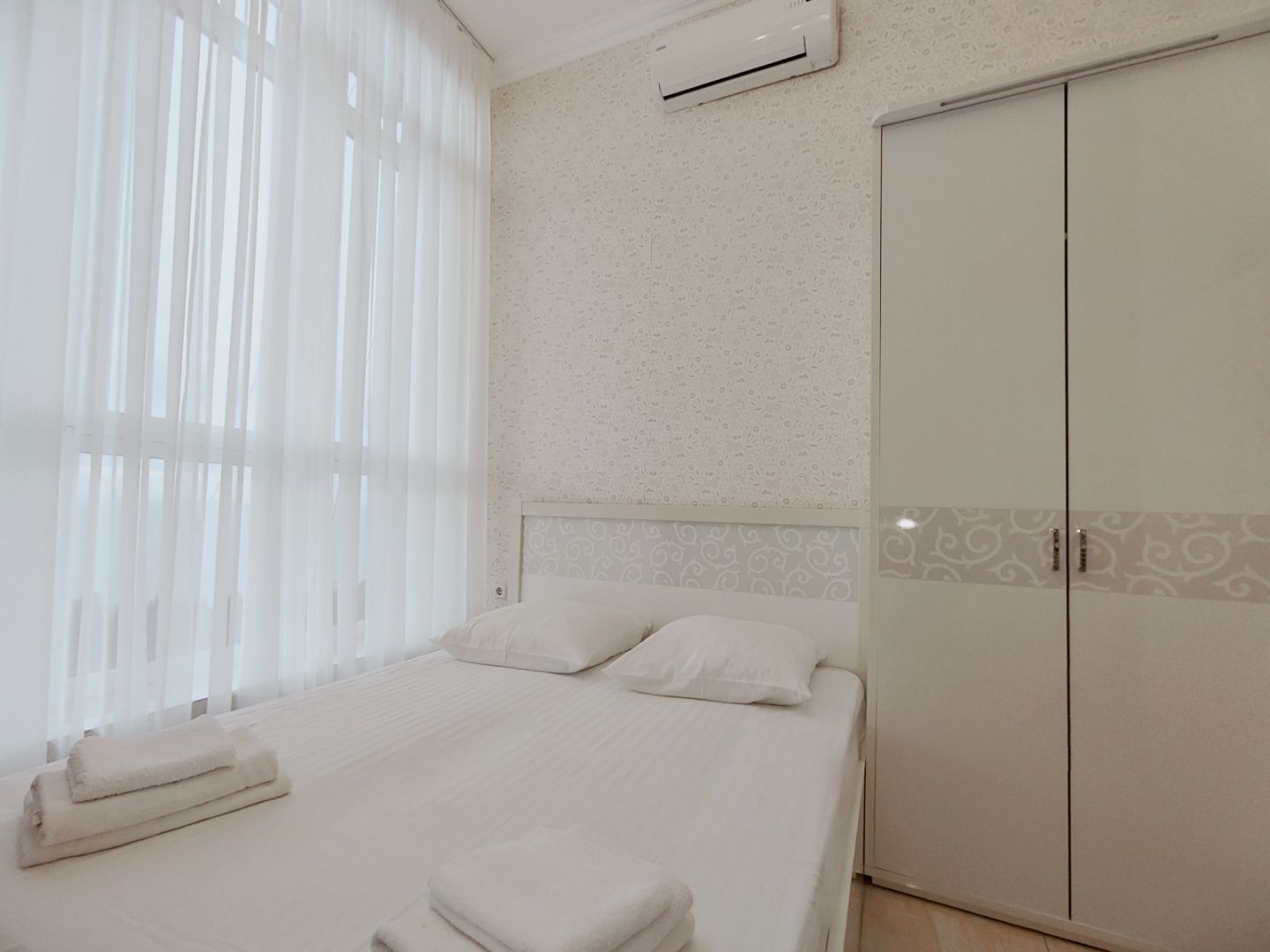 Двухместный номер с 1 кроватью и видом на море