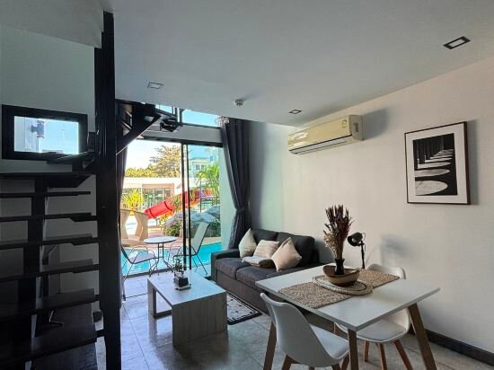 Pool Access Loft Apartment
