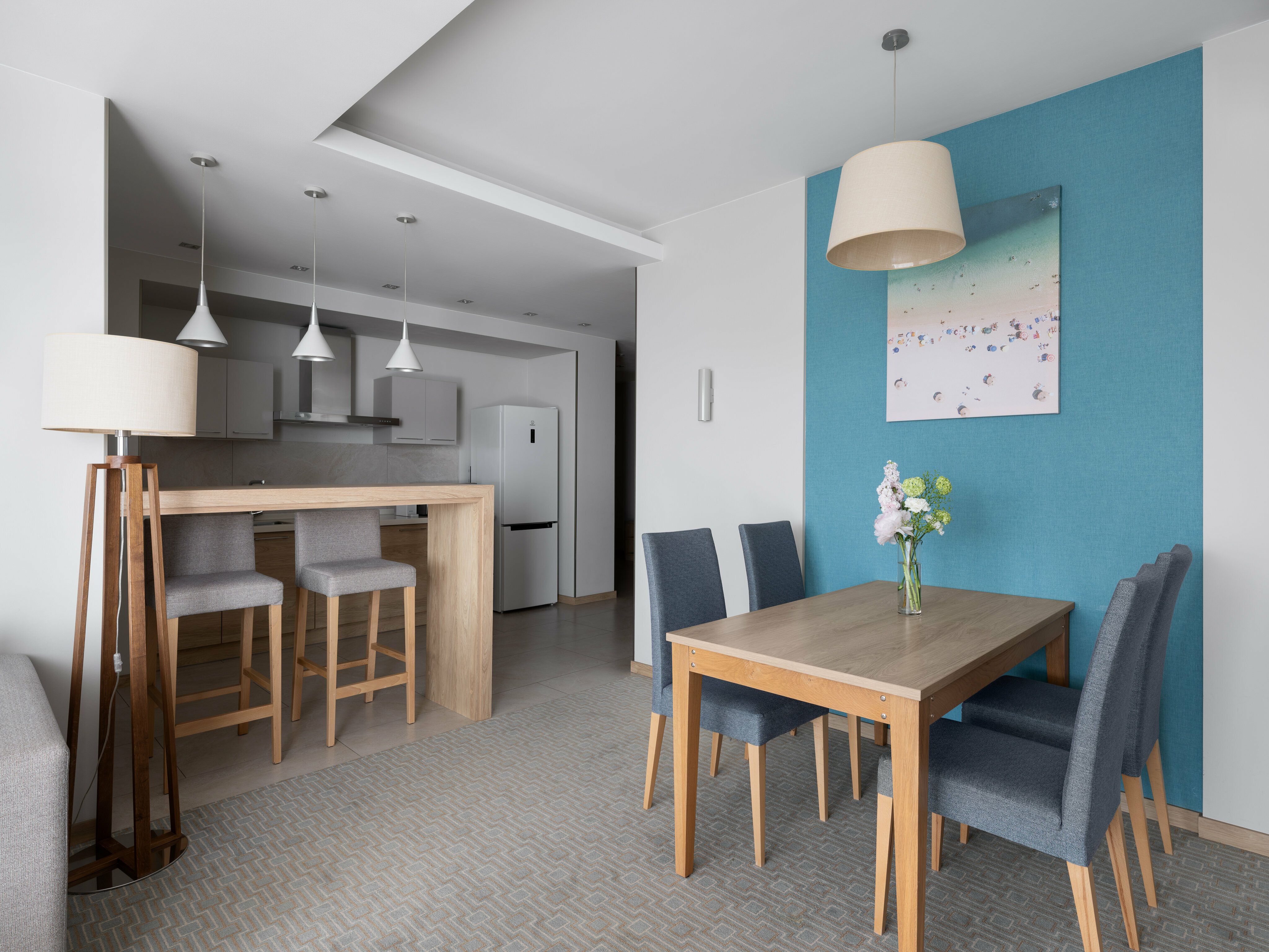 Семейный люкс FSS, 2х комнатный, балкон,вид на море