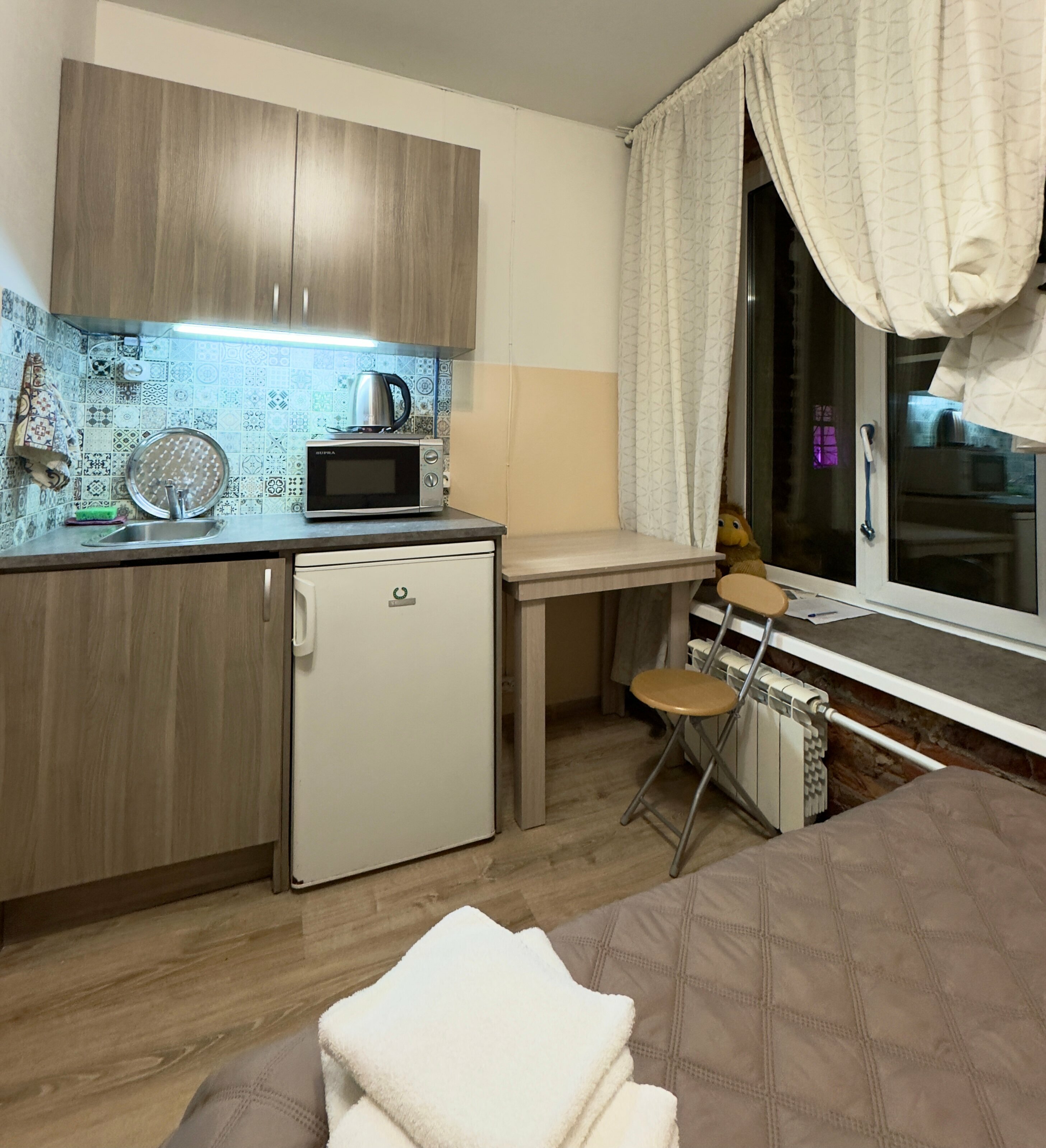 Стандартная студия с двуспальной кроватью