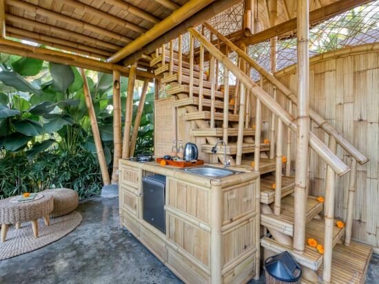 One-Bedroom Bamboo Villa With Private Pool