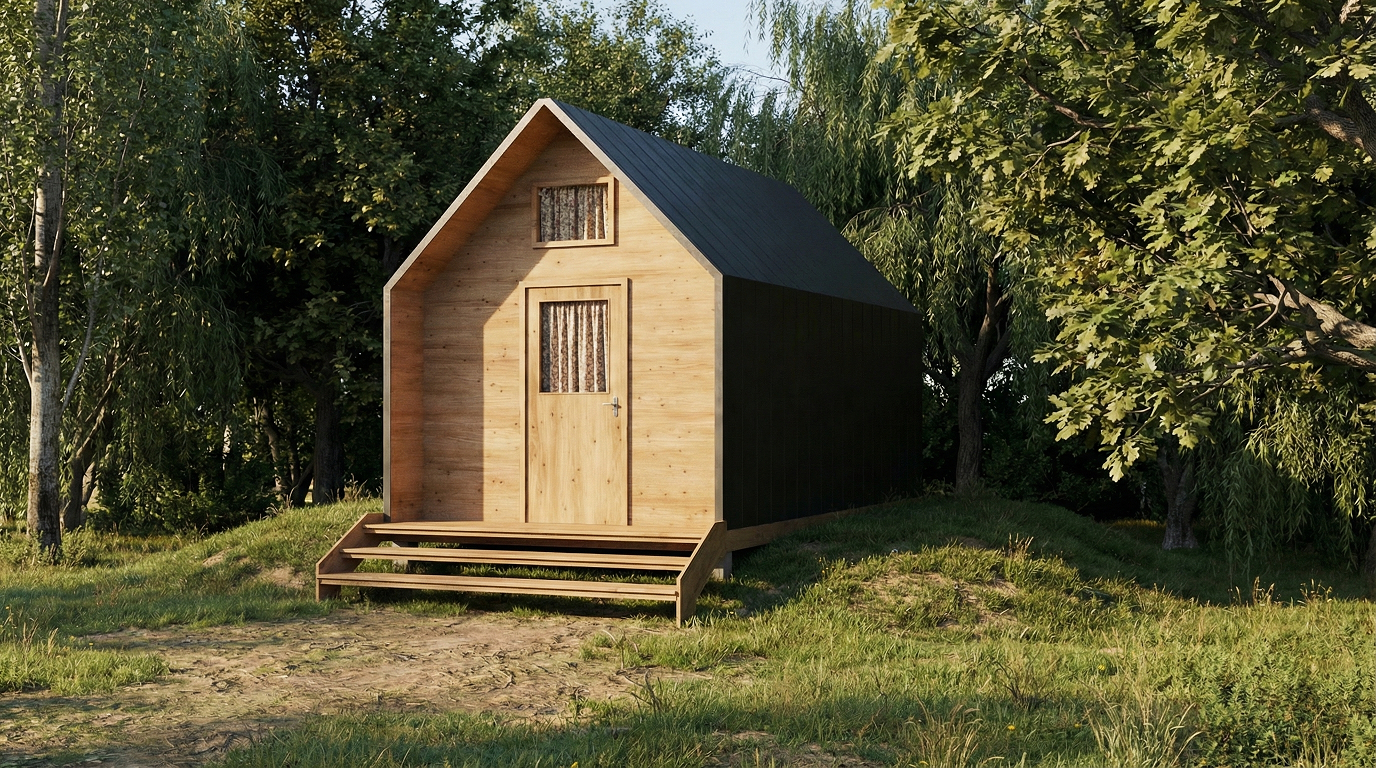 Домик рыбака