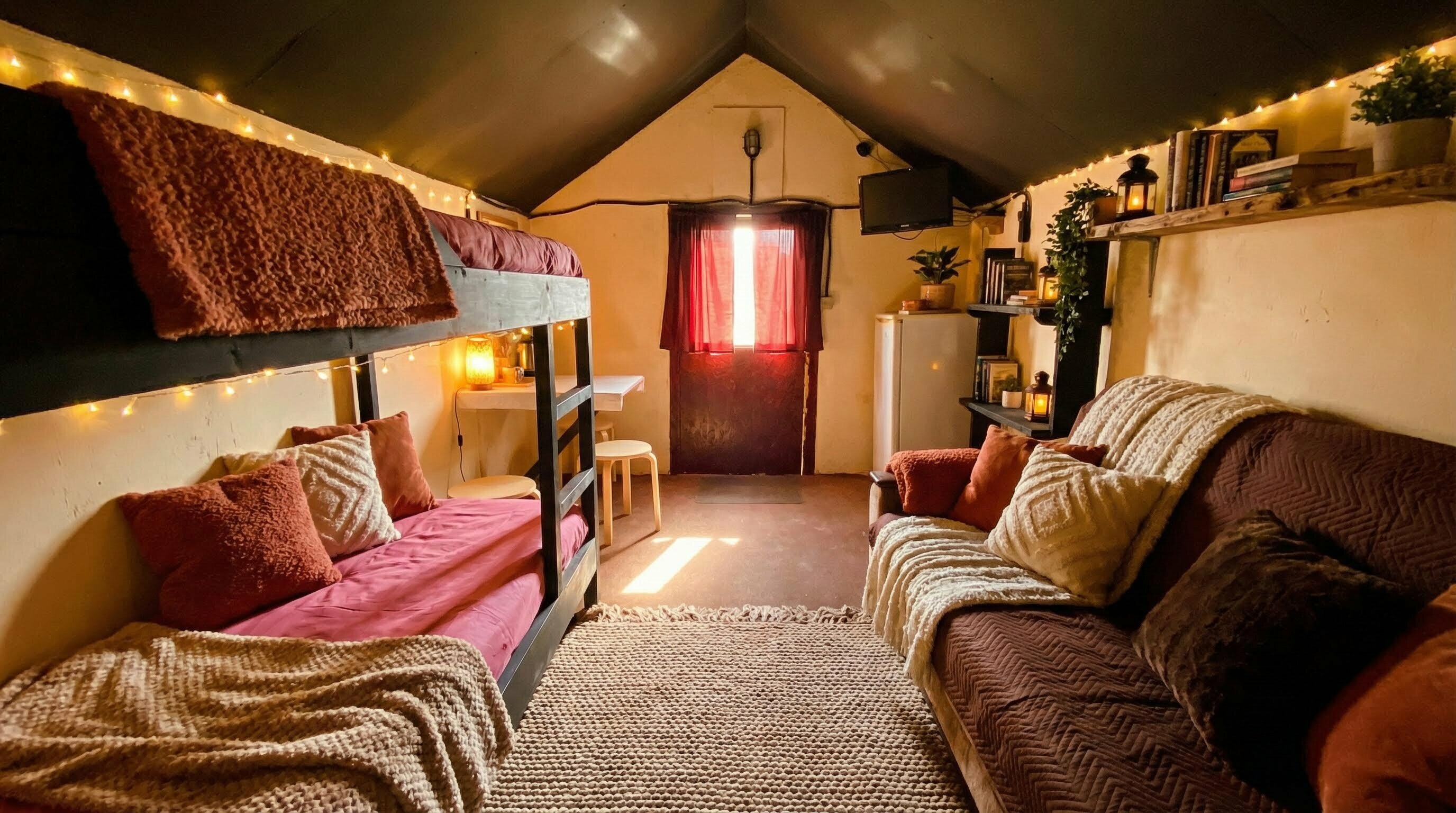 Глэмпинговый домик