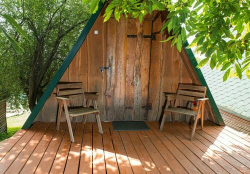 Двухместный номер с 1 кроватью или 2 отдельными кроватями и общей ванной комнатой