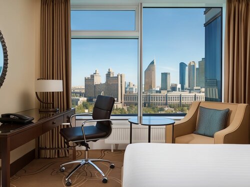 Superior King Room Non smoking в Astana Saad