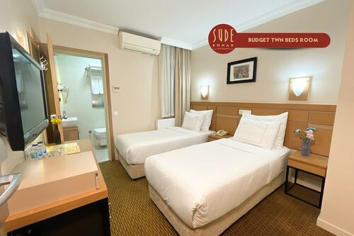 Двухместный номер «Эконом» с 2 односпальными кроватями в Sude Konak Hotel