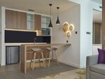 1-комнатный люкс с кроватью King Size и видом на город в Holiday Inn & Suites Saigon Airport
