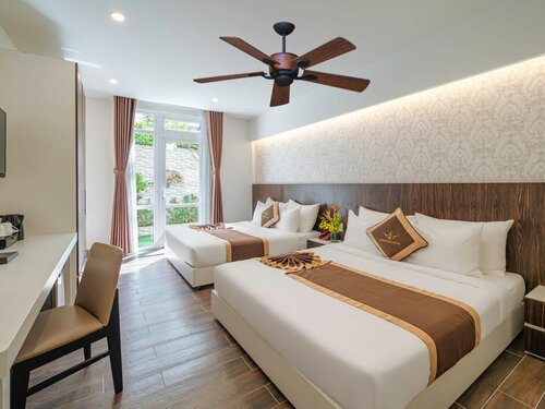 Premium Deluxe Family Room в Minh Chien Hotel