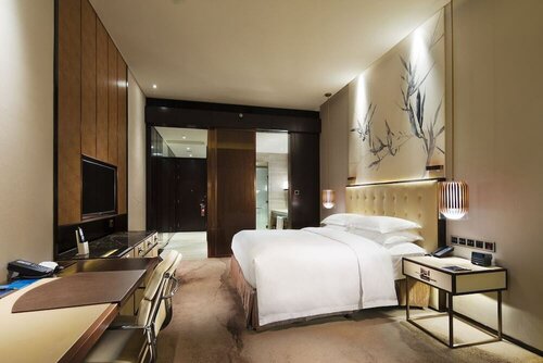 Номер Deluxe двуспальная кровать в Hilton Shenzhen Futian