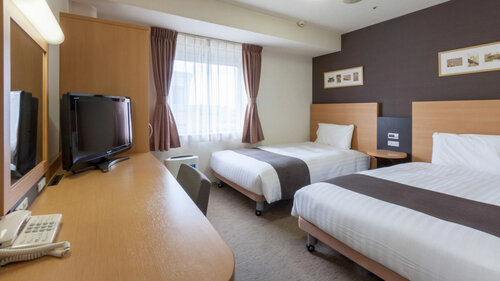 Двухместный номер Economy 2 отдельные кровати в Comfort Hotel Yokohama Kannai